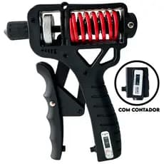 Hand Grip Fortalecedor de Punho Mão E Antebraço Ajustável de 5 a 165kg com Contador de Repetições