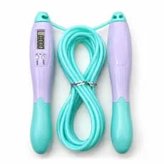 Corda de Pular com Contador Digital Ajustável para Fitness Cardio e Emagrecimento