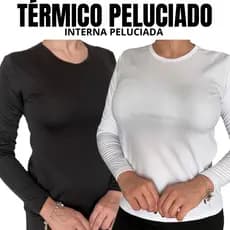 Blusa Térmica Feminina Peluciada Inverno Segunda Pele