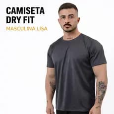 Camiseta Dry Masculina Esportiva Treino Alta Performance