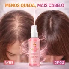 Tônico Capilar Antiqueda Estimula Crescimento Fortalece Fios Raiz Aplicação Fácil Cabelo e Sobrancelha