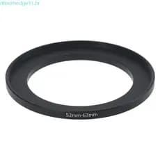 dreamedge11 Metal Step Up Anéis Alumínio Lente Adaptador Filtro 52mm A 67mm Para Digital Anel