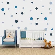 Adesivos de Parede Bolinhas 120 ou 240 un Decoração Quarto Infantil, Berçário, Sala, Brinquedoteca