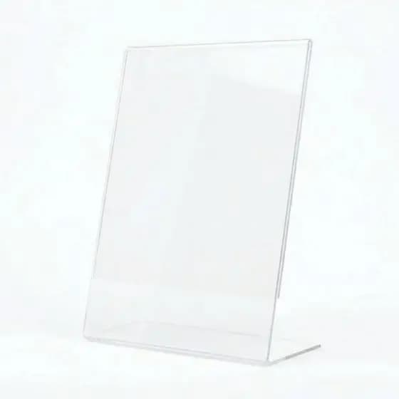 Kit 3 Unidades Display Expositor Acrílico A4 De Balcão Mesa Cor Transparente