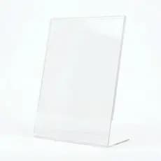 Kit 3 Unidades Display Expositor Acrílico A4 De Balcão Mesa Cor Transparente
