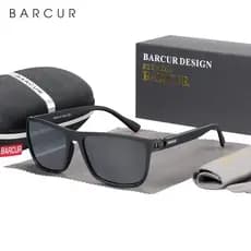 Óculos de Sol Barcur Polarizado TR90 – Leve, Resistente e Proteção UV400