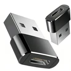 USB C 2.0 Tipo C Fêmea para USB2.0 Tipo A Conector do adaptador de conversor de porta macho para carregamento