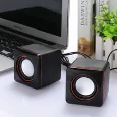 Caixinha de Som Potente Usb P2 Para Computador Pc Notebook Home Office