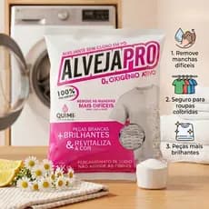 Percarbonato de Sódio 100% Puro Tira Manchas Desinfeta Roupas Coloridas Brancas 1kg
