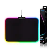 Mouse Pad Gamer Exbom LED RGB 7 Cores 255x357x4mm