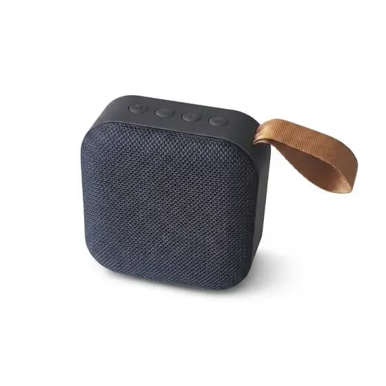 Caixa de Som Bluetooth Tecido Portátil Radio Speaker Música USB