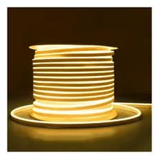 Kit 5 a 30metros Mangueira Fita LED Neon Flex Branco Quente/Branco Frio  3500K/6500K 110v/220V