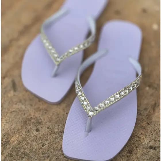 Chinelo Feminino Adulto Com Strass Luxo - Chinelo Feninino - Chinela Feminina - Sandália Feminina
