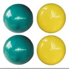 Kit Do Brasil 10 Bolas Bolão De Vinil Lisa 40cm P/ Decoração