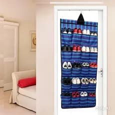 Sapateira de   porta ou parede  nylon10 pares resistente e bonita