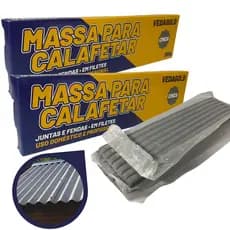 Kit 2 Massa Para Calafetar Em Filetes Profissional Impermeabilizante Box Caixa d'Água VedaGold 700g