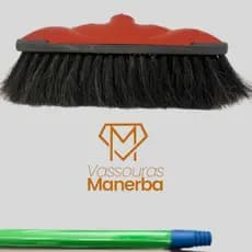 VASSOURA VERONA COMFORT (PELO ANIMAL) COM CABO (RODO, VASSOURA, CABO, LIMPEZA)