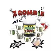 Slime Zombie com dedoche surpresa pote