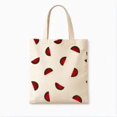Bolsa Ecobag melancia Ecológica 100% Algodão