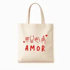 Ecobag  LIBRAS Sacola Ecológica 100% Algodão