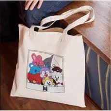 Bolsa Ecobag BT21 Sacola Ecológica 100% Algodão