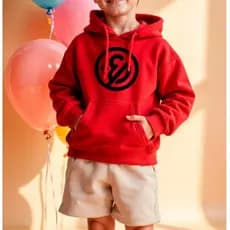 Moletom Enaldinho Infantil Blusa de Frio Menino Canguru Com Capuz Gamer Youtuber Cor Oficial do Canal