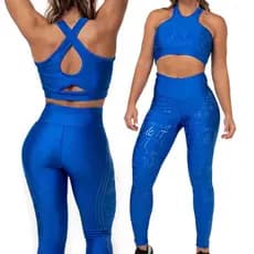 Calça Legging Suplex – Cós Alto, Zero Transparência – P/M/G