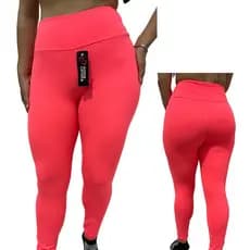Calça Legging Feminina Poliamida Cintura Alta Sem Transparência P M G