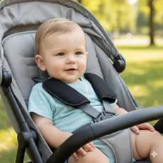 kit  com 2 Protetores de Cinto e Segurança para Carrinho e Bebê Conforto.
