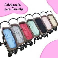 Colchonete Para Carrinho de Bebê Com Protetores de Cinto