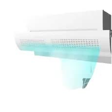 Defletor Suporte Para Ar Condicionado - Branca