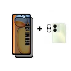 Kit película Para Câmera  + Pelicula anti Spy 3D Xiaomi Redmi 13C  / Pelicula de privacidade