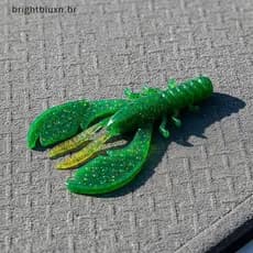Isca Macia De Camarão Biomimética , 5 Peças , Braçadeira De Lagostins Realistas , De Silicone Para Uso Em Todas As Camad