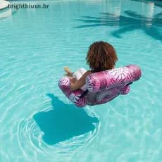 Espreguiçadeira Inflável Resistente Para Piscinas Cadeira Com Macarrão De Água Ultimatefort E Relaxamento