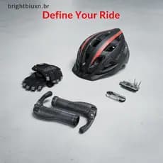 Punhos Ergonômicos Antiderrapantes Para Guidão De Mountain Bike Forte Distância 1 Par