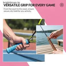 2 Pçs Tênis Raet Overgrip Suor Banda Absorção Aperto Antiderrapante Para Raquete De Badminton Lidar Com