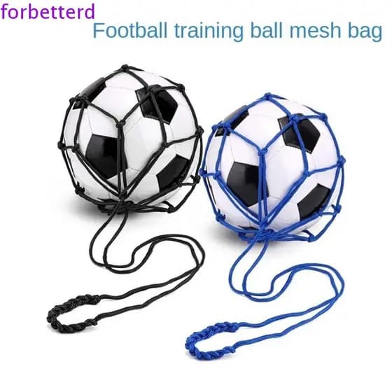 Treinador De Chuter De Rede De Bola De Futebol  , Bolsa De Malha Preta , Bolso Para Chute , Verde
