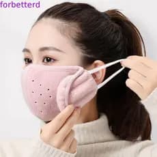 Máscara Protetora De Orelha  , Térmica De Lã Para Proteção De Ouvido , Meia Facial , Aquecedor De Inverno À Pr