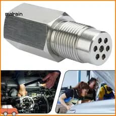 [Ma] Conector De Sensor Automático Estável Peças Automotivas De Oxigênio Plugues Extensor De Adaptador O2 M18x1.5 Aço In