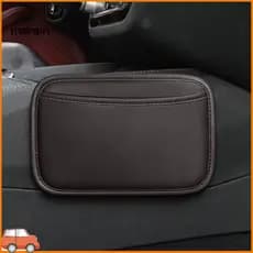 [Ma] Armazenamento De Carro Bolsa Escritório Organizador De Bolso Lateral Para Assento Mini De Couro Console De Janela D