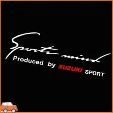 [Ma] Letras Esportivas Mente Capô Do Carro Decalques Adesivo Decoração Para Suzuki