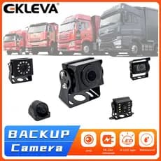 EKLEVA Sistema De Assistência De Câmera De Backup Reversa Visão Traseira Estacionamento Segurança Noturna Para Caminhão