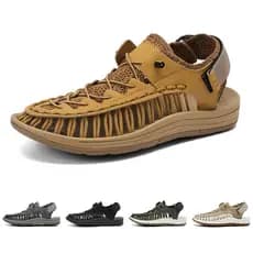 Sapatos masculinos sandálias de tecido sapatos ao ar livre sandálias de praia sandálias de vadear moda sandálias casuais
