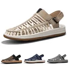 Sapatos masculinos sandálias sapatos de tecido sandálias ao ar livre sapatos de praia sapatos de vadear moda sapatos cas