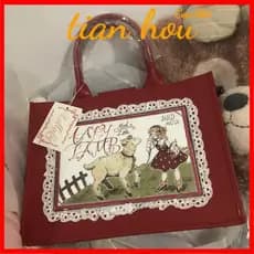 [Lullaby Lullaby Original LOLITA Nursery Rhymes Pequenos Objetos Saco de Compras Saco da moda T6LZ