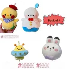 2024 Star Treasure Graffiti Graffiti Graffiti Graffiti Sorriso Snowman Série Bola de Coelho Amor e Espaço Profundo Doll Plush Toy Gift HK37