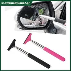 Limpador De Espelho Retrovisor De Carro Telescópico Rodo Automático 98cm Alça Longa Ferramenta De Limpeza Névoa De Vidro