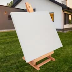 keaostore Pequeno Cavalete De Madeira Mesa Ajustável Quadro H Estúdio Arte Suporte Pintura Para Artistas Iniciantes