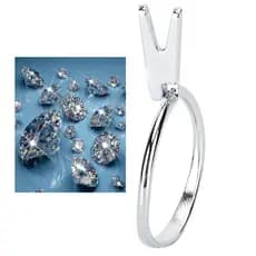 keaostore Anel Pedra Titular Metal Diamante Garra Ferramenta Para Fazer Jóias Com Design De Precisão Destacar Visualment