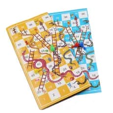 BLUEVELVETQW Brinquedos De Escada De Cobra , Jogo De Tabuleiro Familiar De Xadrez Voador , Educacional Portátil De Plást